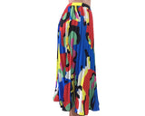 Keke's Yes Girl Rainbow Pleated Skirt